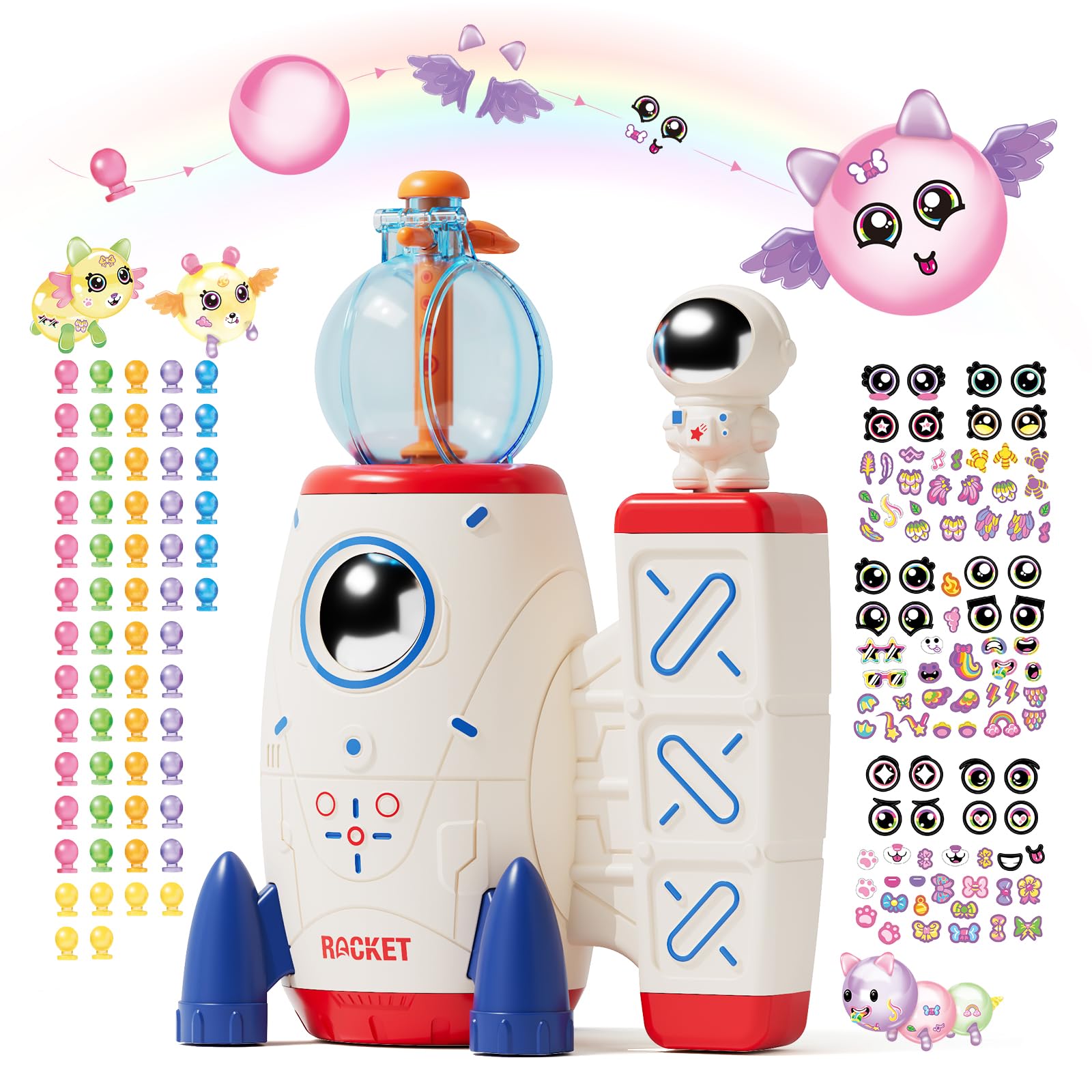Amazon.com: PINSHILE DIY Space Magic Balloon Craft Kit, Sticker